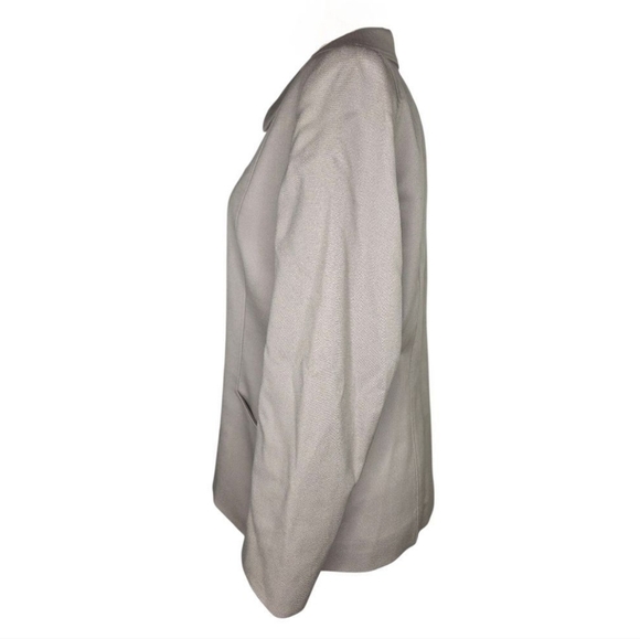 Vintage Pendleton 100% Wool Gray Blazer Jacket Women’s 14 Made in USA - Picture 7 of 7